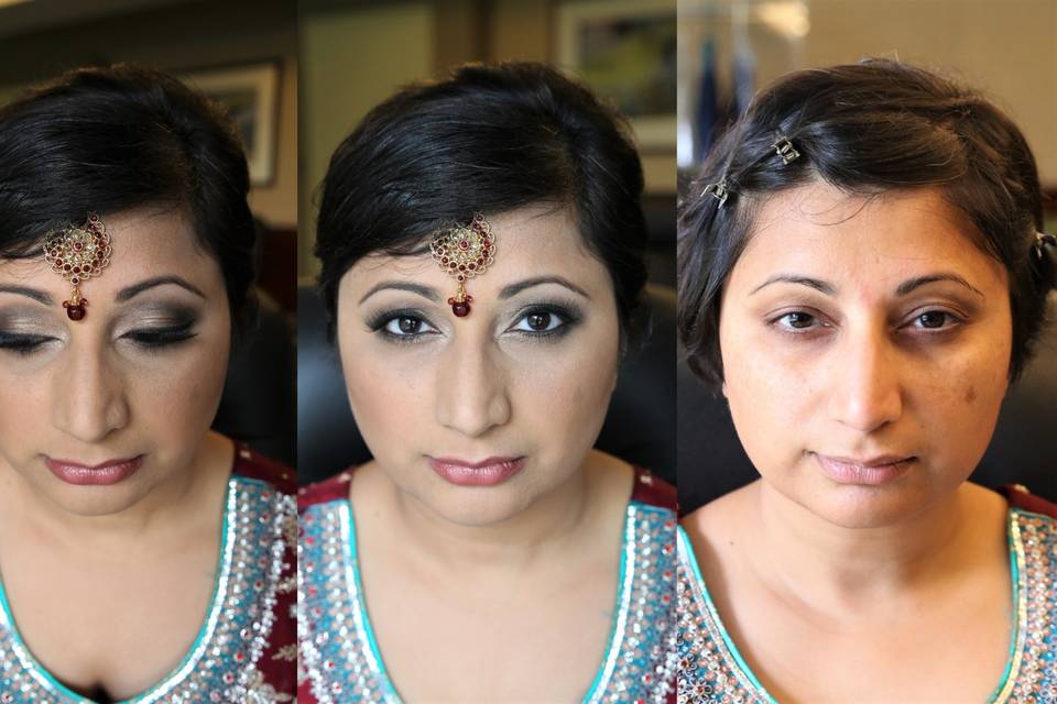 Indinan Hindu Bridal Makeup