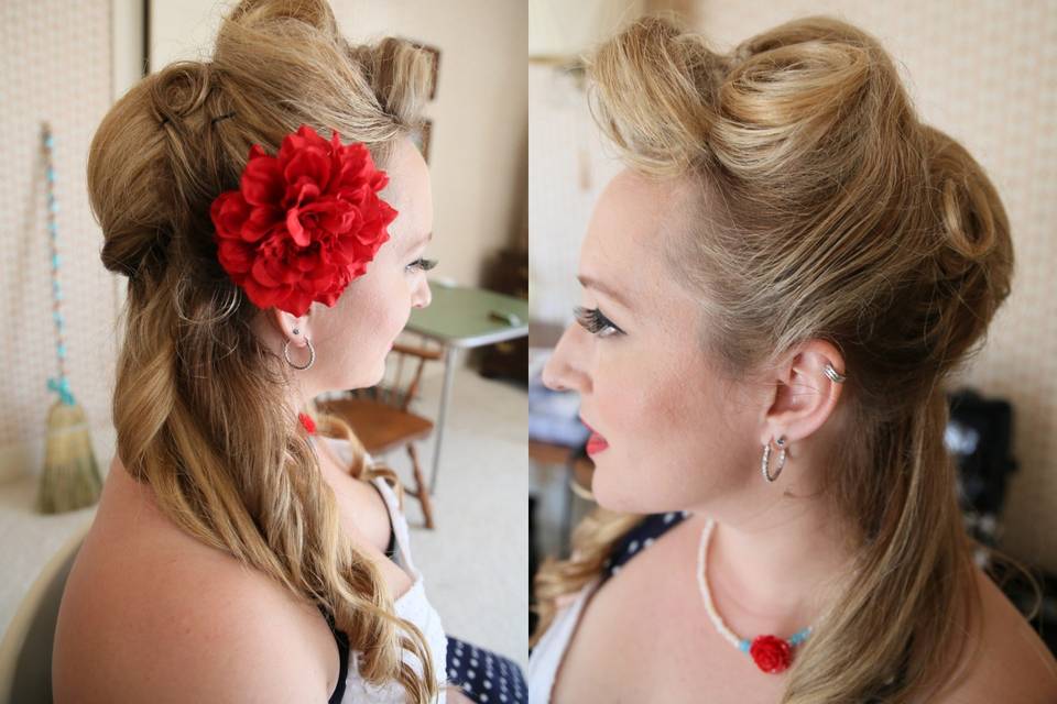 Vintage Pin Up Look | B&A