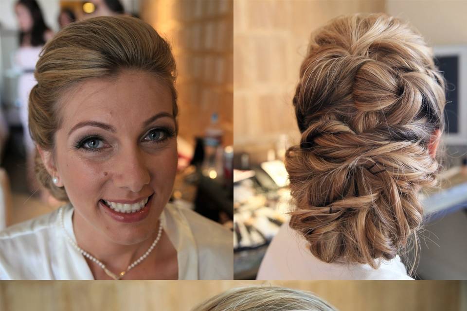 Vintage Updo Hair Style