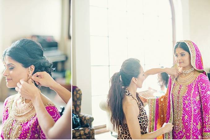South Asian Bride Makeup&Hair