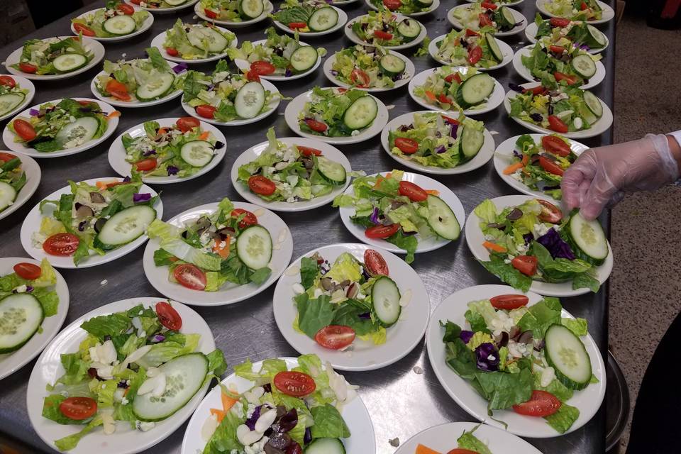 Fresh salads