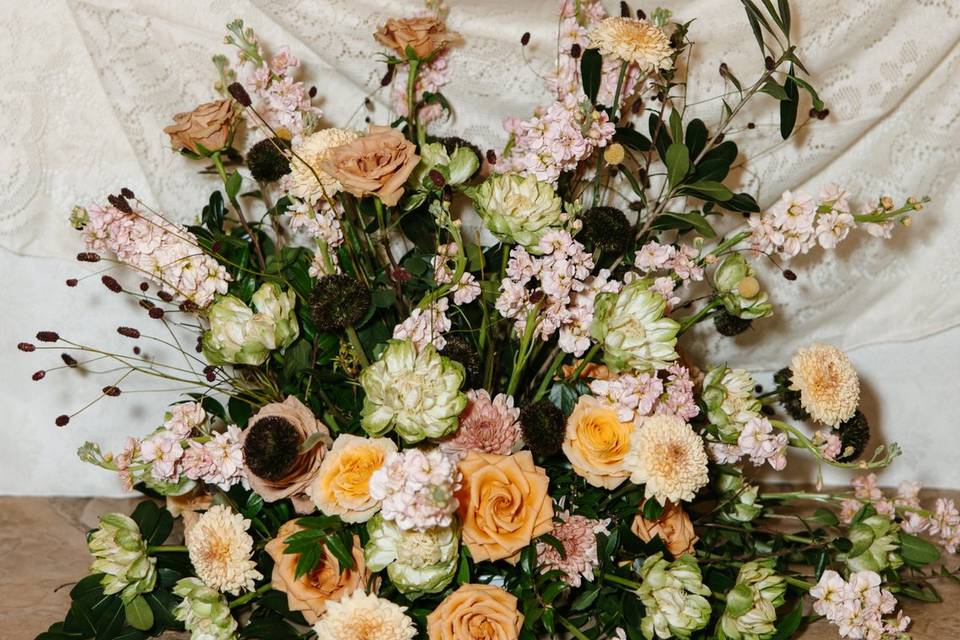 Head table florals