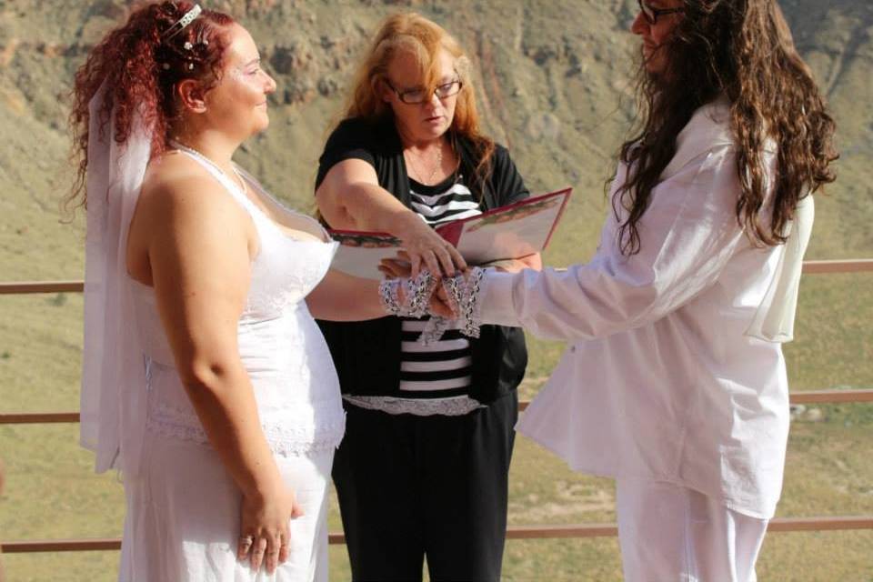 Wedding Aug/2014 Meteor Crater, Arizona