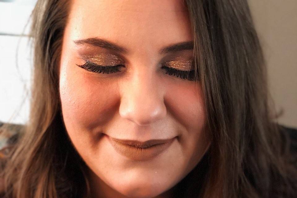 Bronze/Glitter