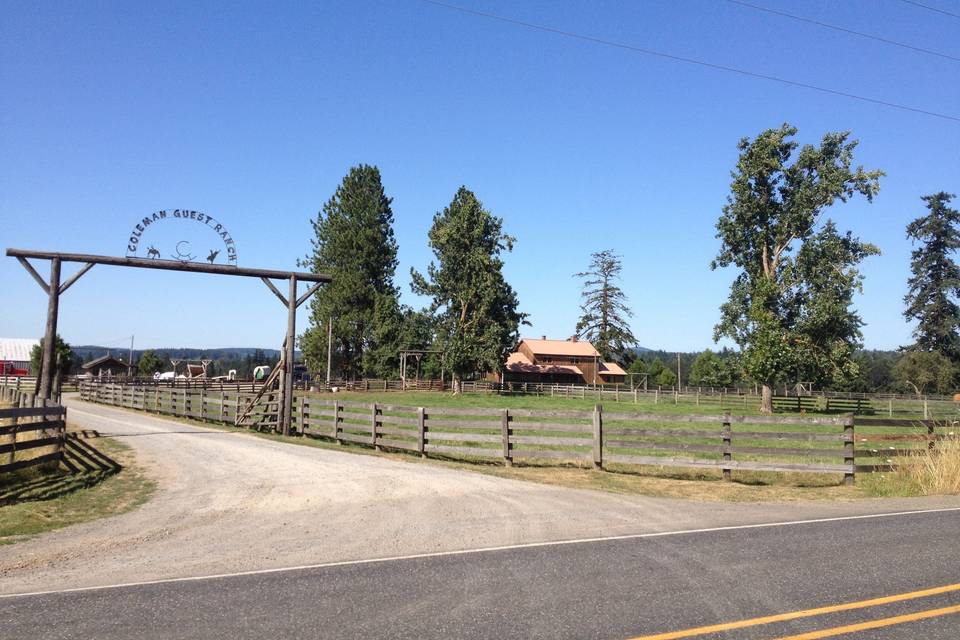 Guest Ranch Entry