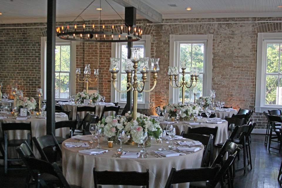 A wedding tablescape