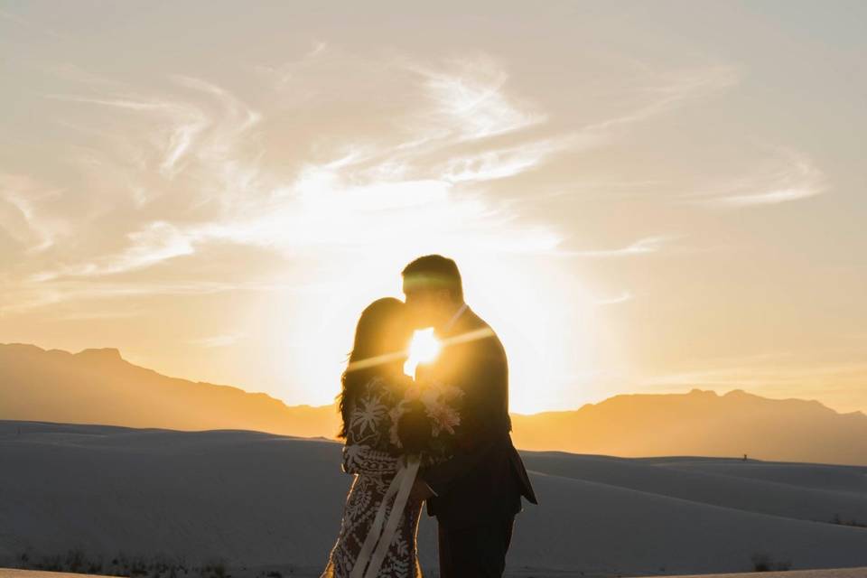 Sunset @ White Sands