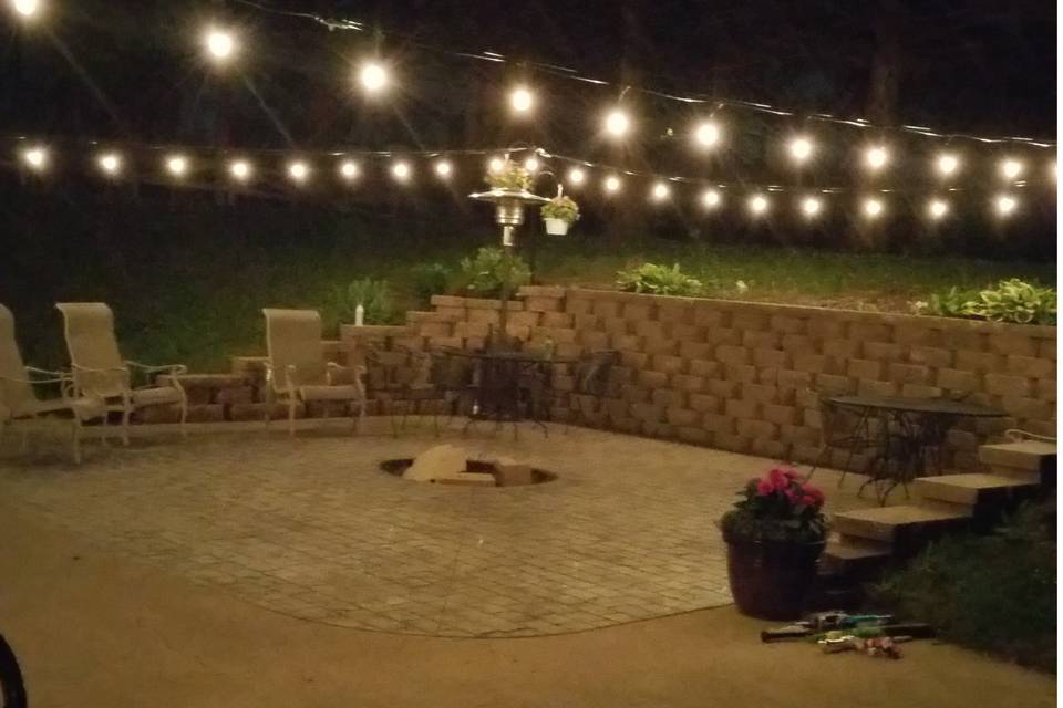 Patio & Fire pit