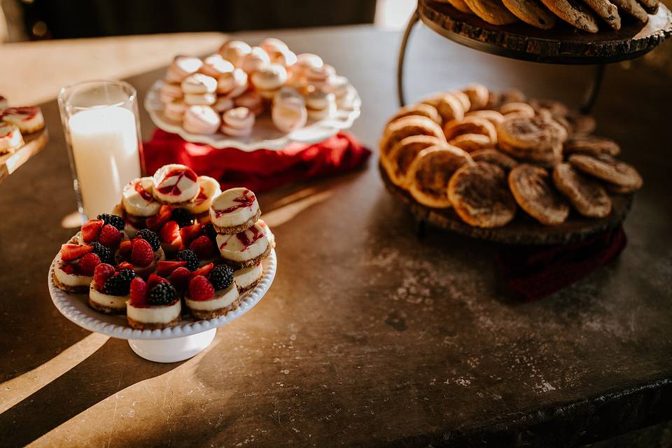 Dessert table