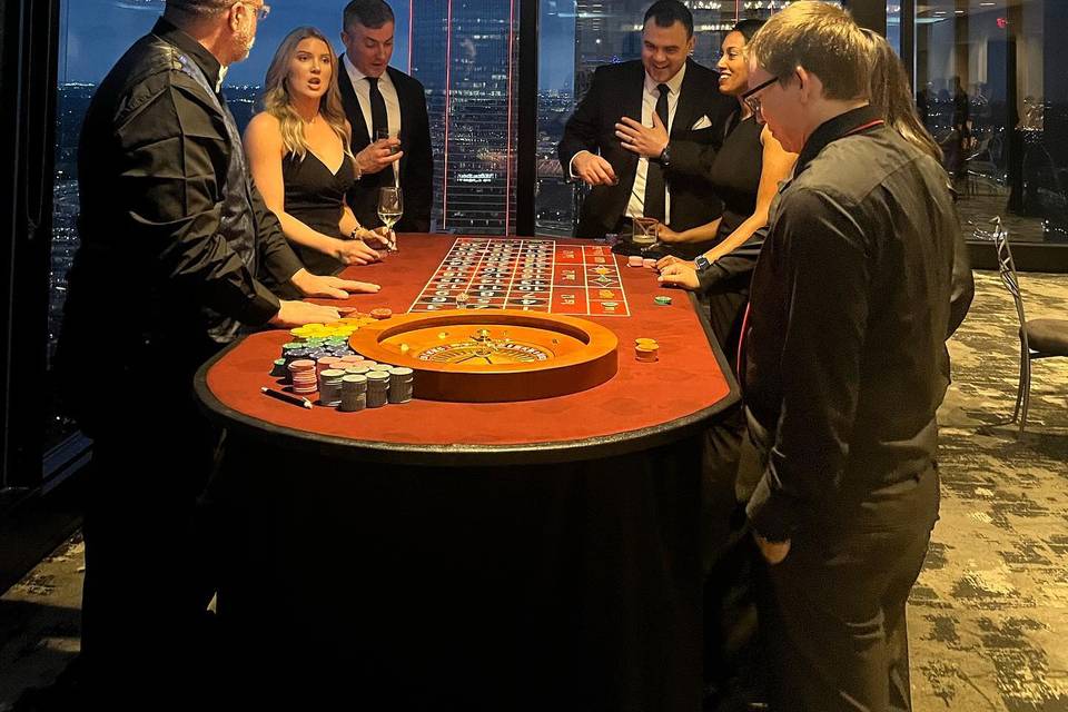 White Felt Casino Events