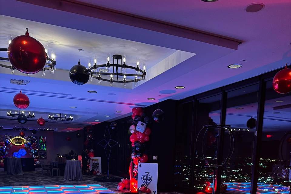 White Felt Casino Events