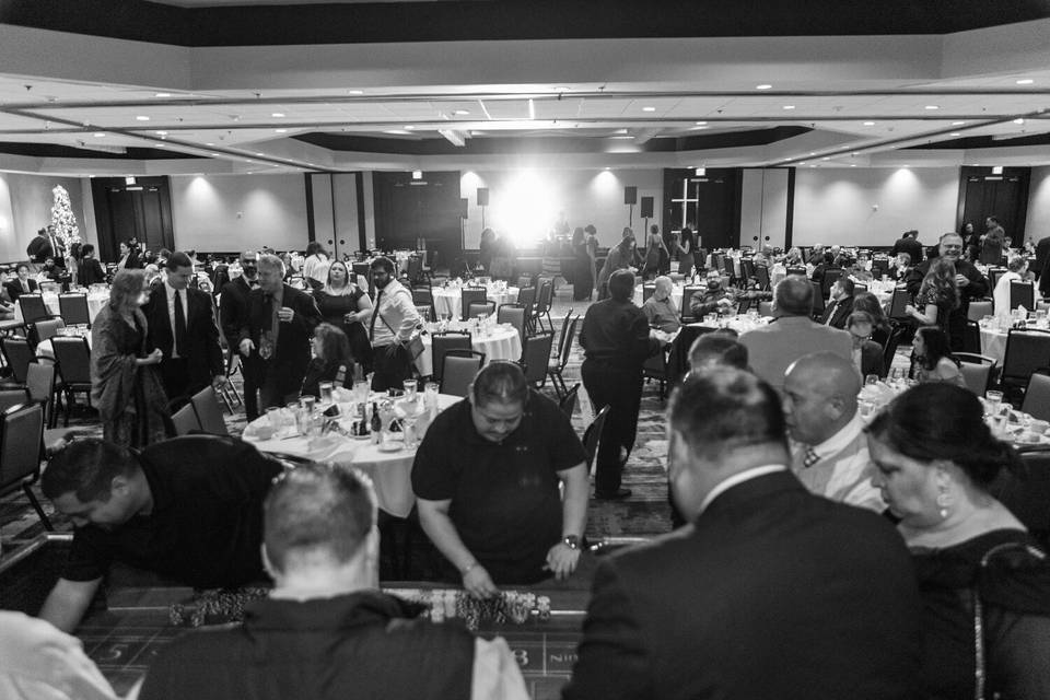 White Felt Casino Events
