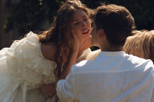 Bride and groom portraits