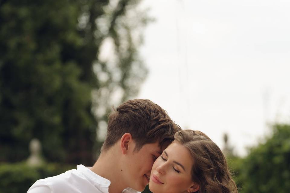 Bride and groom portraits