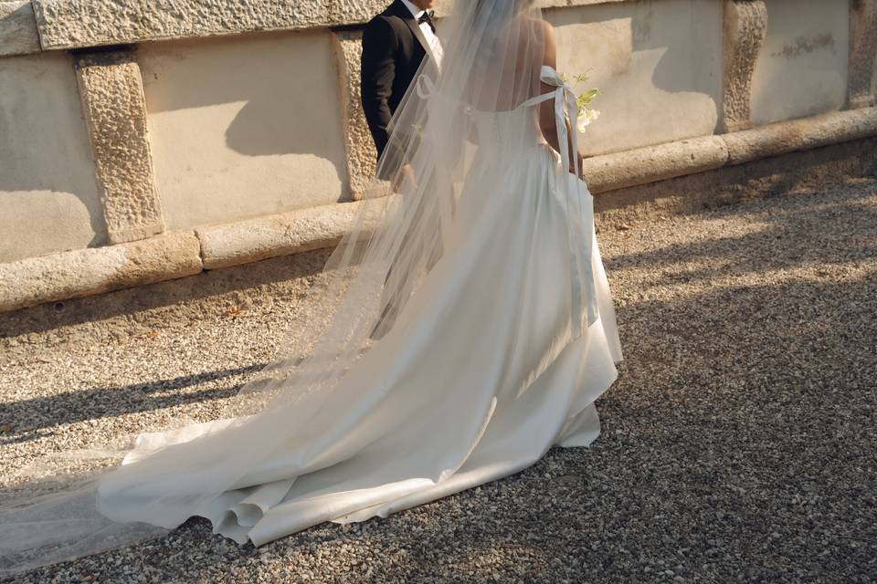Bride and groom portraits