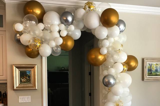 Engagement party garland
