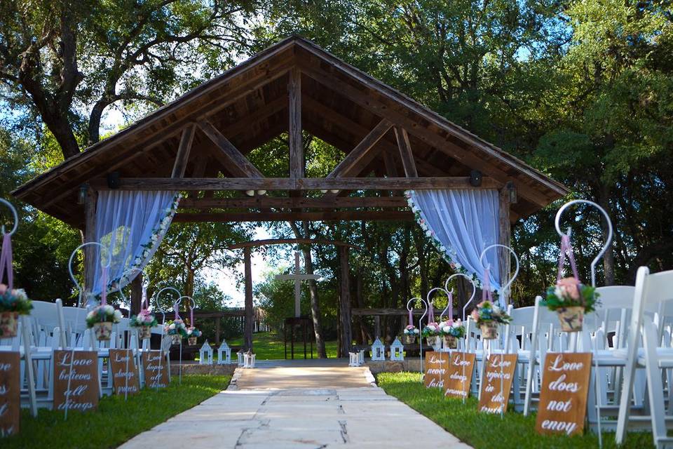 Wedding aisle