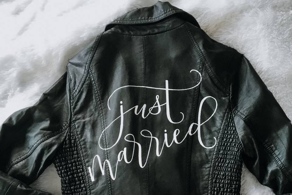 Just married jacket