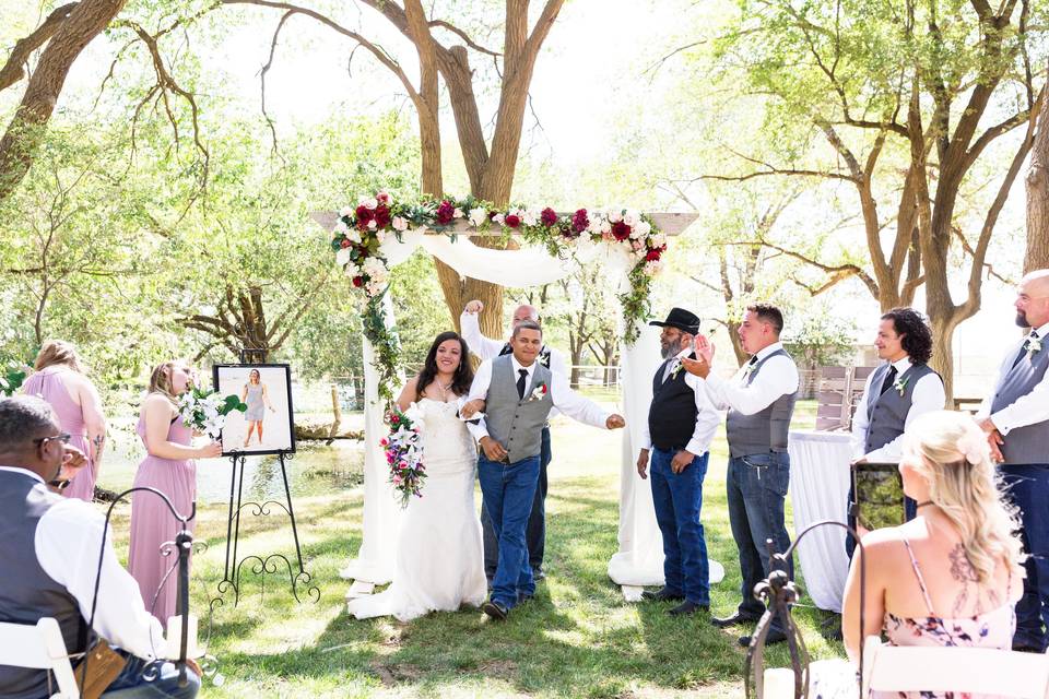 Wedding at Spirit Ranch