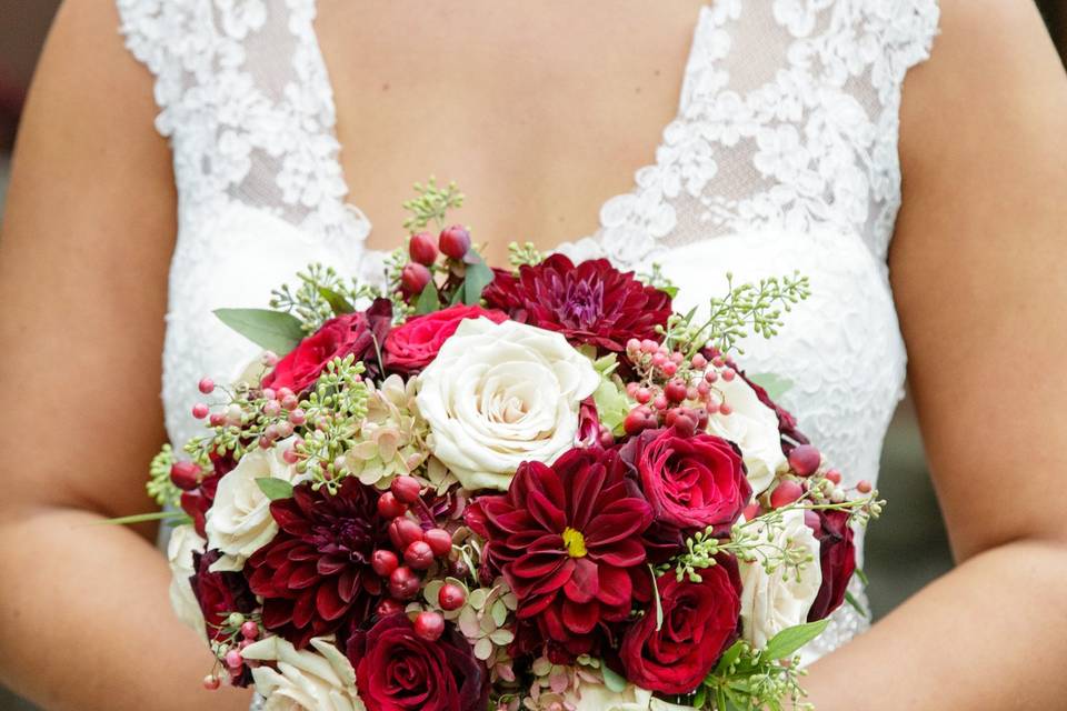 Bridesmaids bouquets