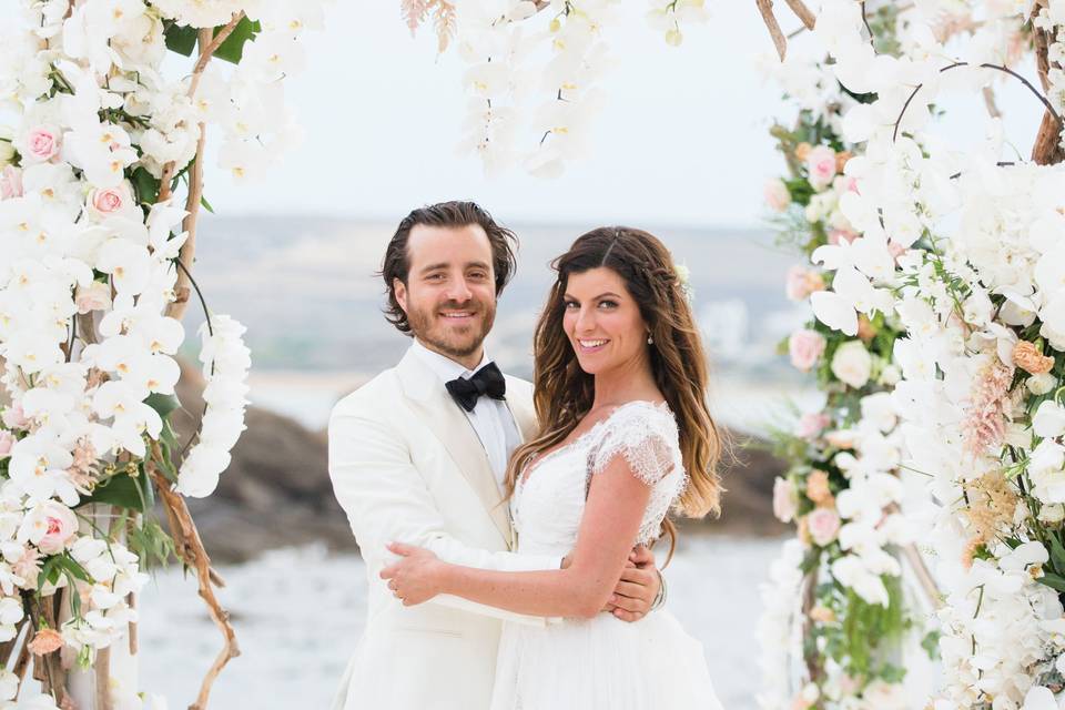 Mykonos Beach Wedding