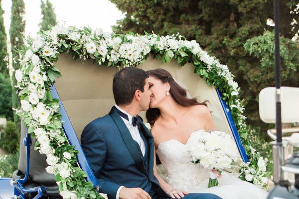 Spetses Island wedding