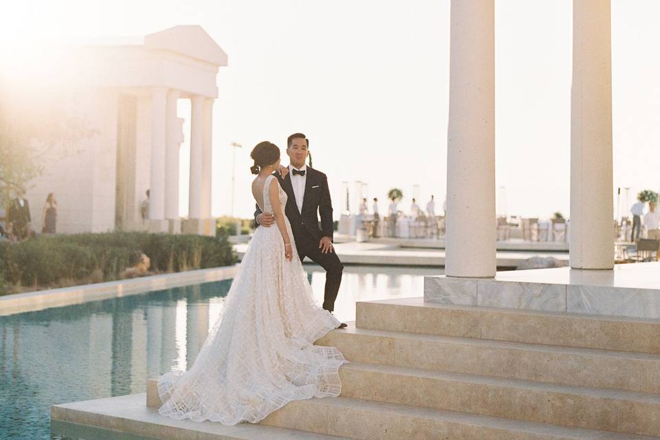 Amanzoe wedding