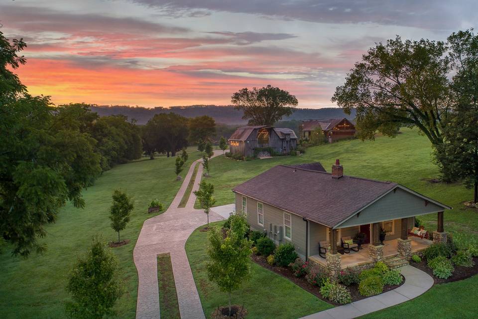 Sunrise at the inn bridal suite