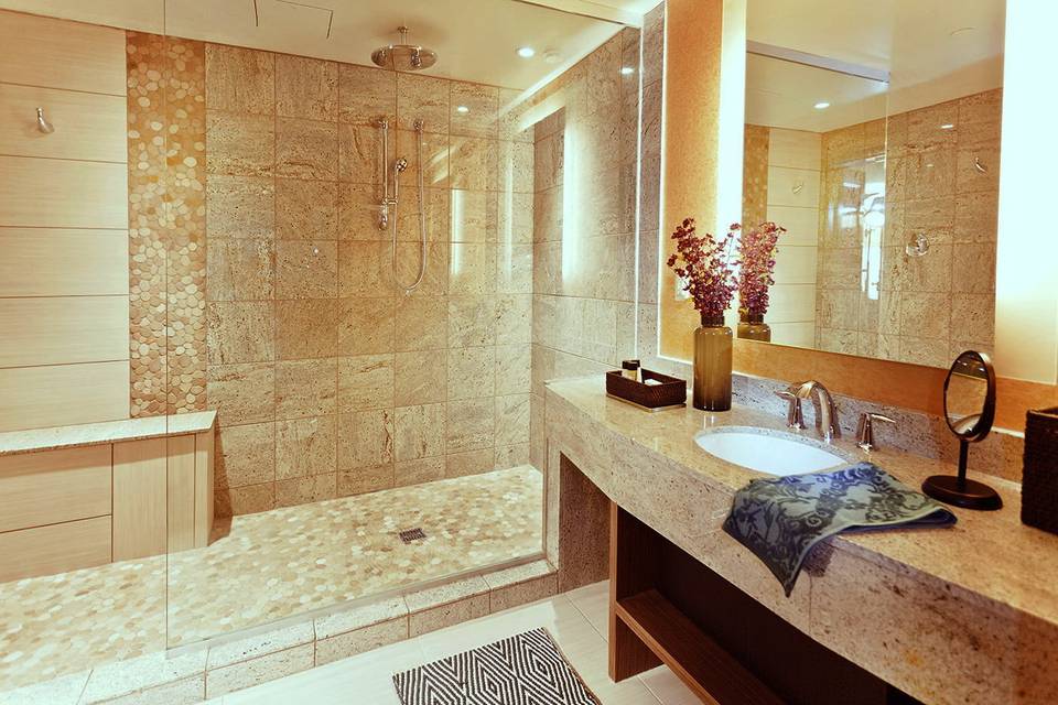 All-Suite Tower Bathroom