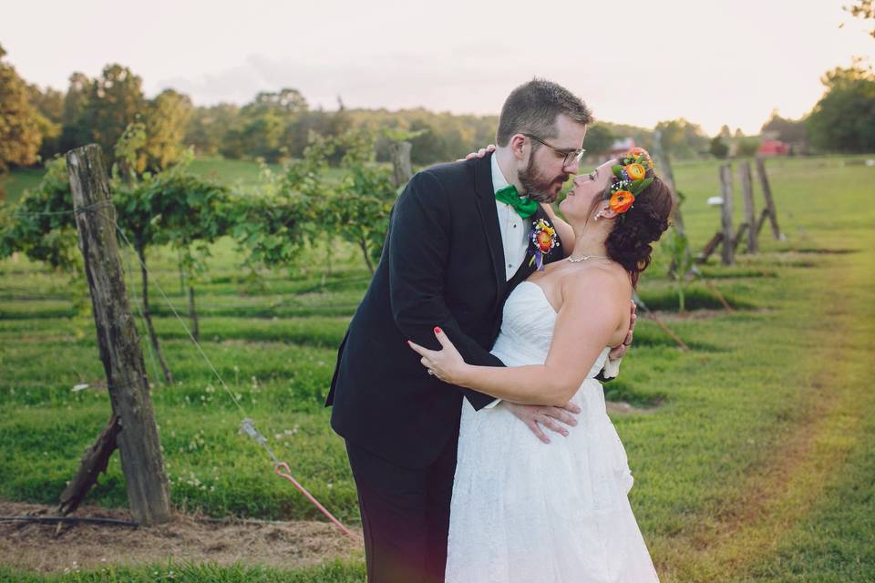 Winery wedding