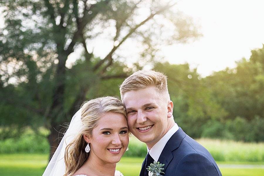 Bride and groom