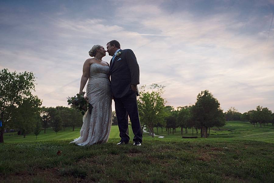 Golf course wedding