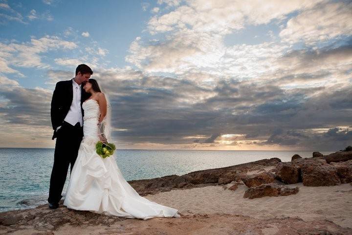 Bride and groom