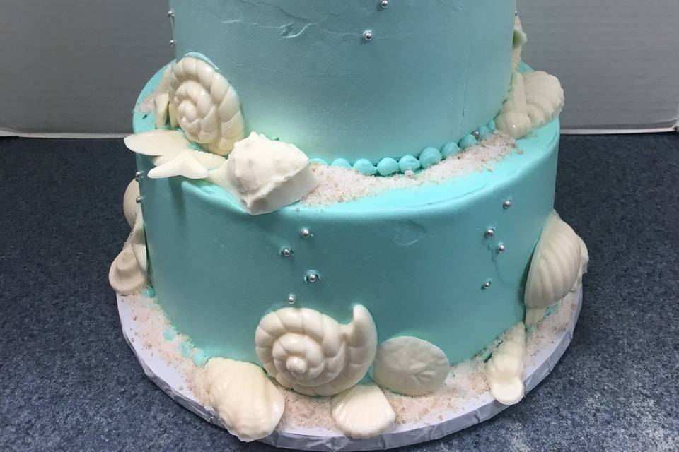 Blue cake