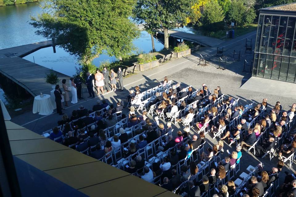 Ceremony by the Charles River
