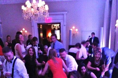 Another packed dance floor at the harold pratt house as dj dave dj's in far right corner!