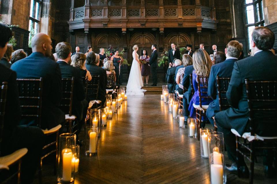 Highline hotel wed ceremony