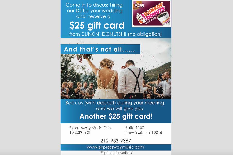 Gift card for couples!