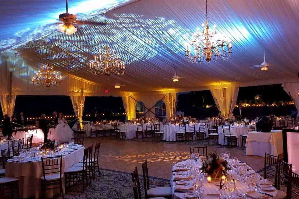 West Hills Wedding Lighting