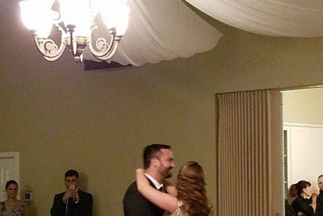 Couple dancing