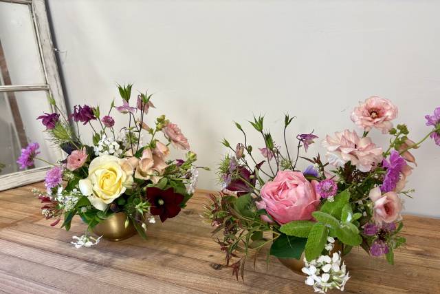 Small garden arrangements