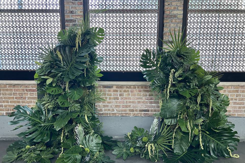 Ceremony backdrop