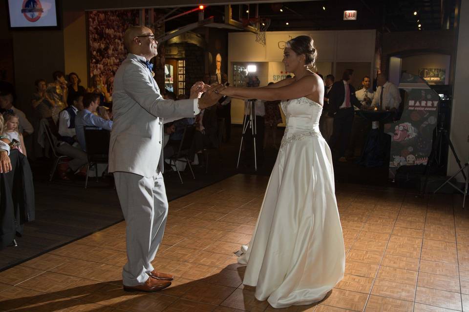 Couple dancing