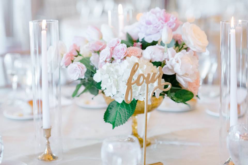 Romantic centerpiece