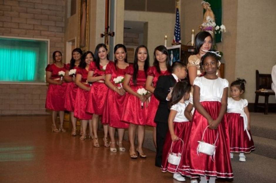 Wedding procession