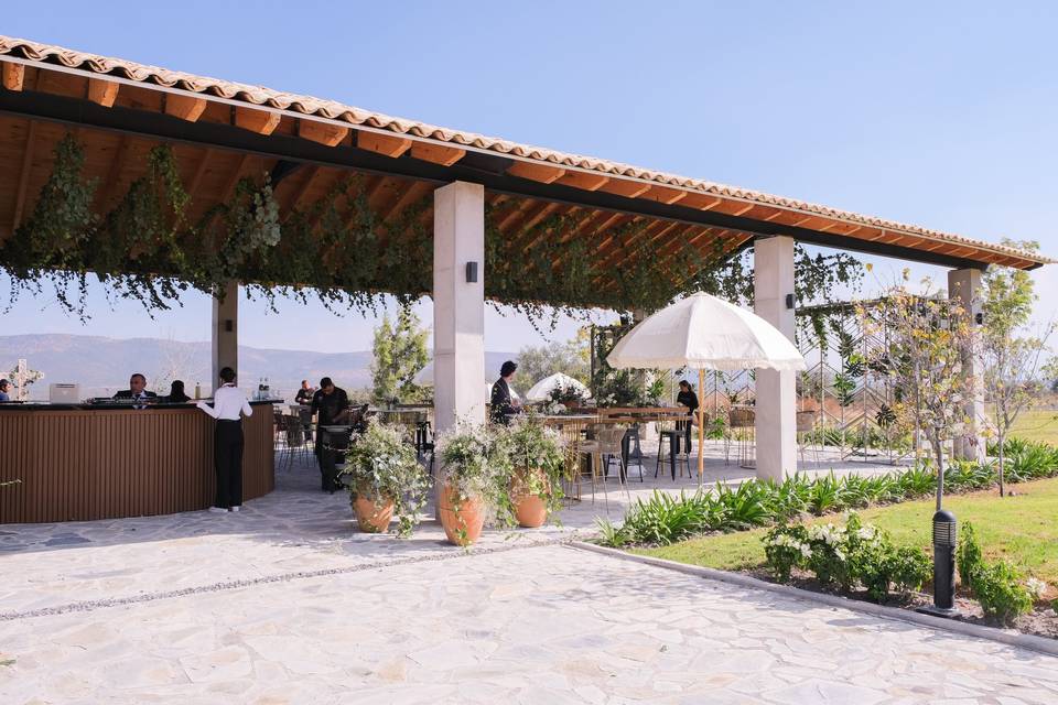 Open air pavillion