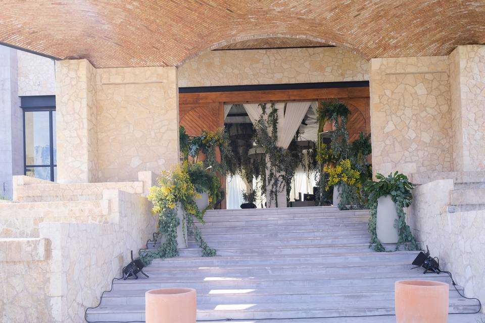 Main hall entrance