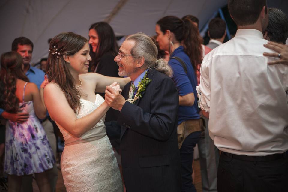 Couple dancing