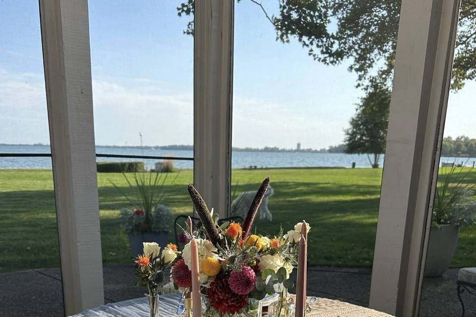 Intimate dinner party