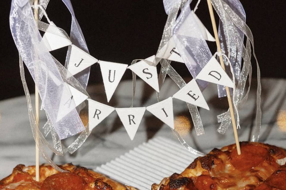 No cake here, first pizza cut